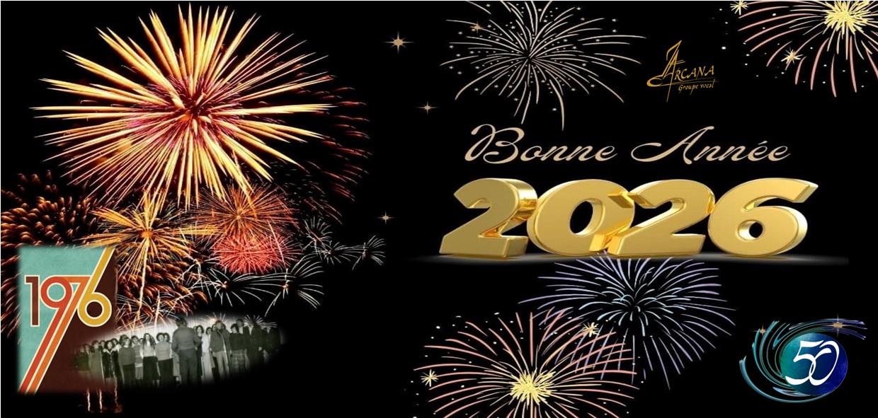 Avec tous les voeux du Groupe Vocal ARCANA